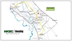 NKBC Housing Affordable project at Greater Noida location Map